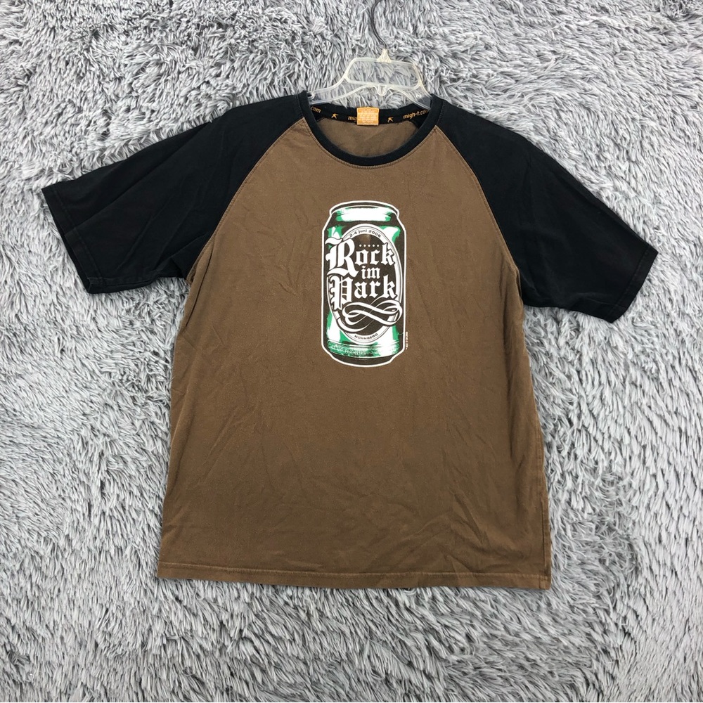 Migh-T Shirt Mens Large German Nurnberg Rock in the Park Concert MTV Metallica